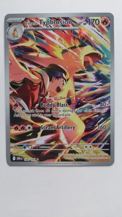 Pokemon Ethan's Typhlosion Destined Rivals Rare Card 190/182 Mint very good ! - Image 1