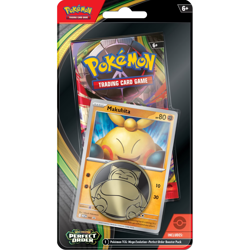 Pokemon Mega Evolution Perfect Order Checklane Blister Makuhita Factory Sealed - Image 1