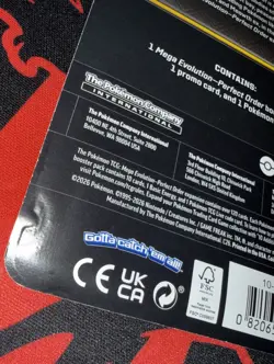 Pokemon Mega Evolution Perfect Order Checklane Blister Makuhita Factory Sealed - Image 5