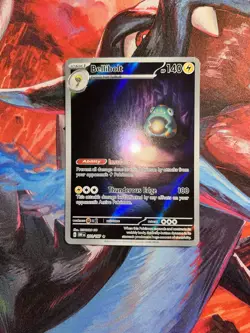 Pokemon Bellibolt 201/197 Obsidian Flames Illustration Rare Holo Near Mint - Image 1