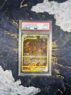 Pokemon TCG Giratina VSTAR GG69/GG70 Crown Zenith PSA 10 Gem Mint - Image 1