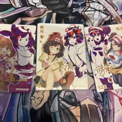 Waifu Pokemon Trainer Card Set SZR Shiny Holo - Image 5
