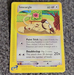 Pokemon TCG Smeargle 109/147 Aquapolis Common Regular EN Basic 60HP Unlimited - Image 1