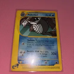 Pokemon Vintage Poliwhirl 88/144 Skyridge Wotc E-reader 2003 - Image 3