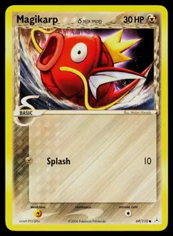 Pokemon Card Holon Phantoms Magikarp 69/110 Common - Image 1
