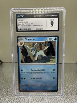 Pokemon Glaceon Cosmos Holo Promo Sv: Scarlet & Violet 171 CGC 9 120 HP EN - Image 1