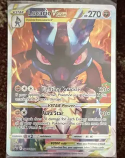 Pokemon Lucario VSTAR Promo Pack SWSH291 English TCG Sealed 2023 - Image 1