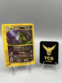 Pokemon Tyranitar Reverse Holo Rare Aquapolis 40/147 Lightly Played - Image 1