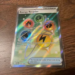 Pokemon TCG ~ Energy Recycler ~ 108/088 Full Art Trainer Item : Perfect Order NM - Image 1