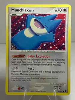 Munchlax 69/111 Common Rising Rivals Near Mint - Image 1