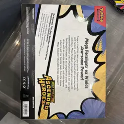 Pokemon TCG Mega Evolution Ascended Heroes Mega Feraligatr ex Sealed Box - Image 2