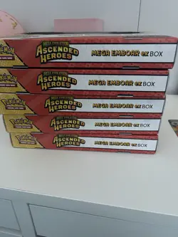 Pokemon TCG Ascended Heroes Mega Emboar Ex Box - Brand New Sealed - Image 1