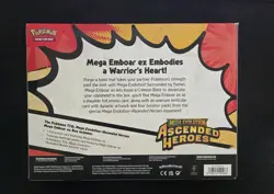 Pokemon TCG Ascended Heroes Mega Emboar Ex Box Brand New And Sealed - Image 2