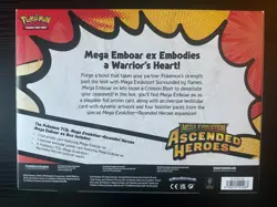 Pokemon TCG Ascended Heroes Mega Emboar Ex Box. Brand New & Sealed - Image 2