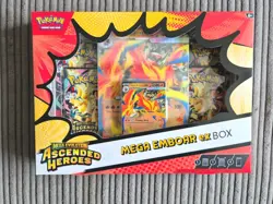 Pokemon TCG Ascended Heroes Mega Emboar Ex Box. Brand New & Sealed - Image 1