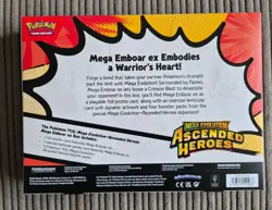 Pokemon TCG Ascended Heroes Mega Emboar Ex Box. Brand New & Sealed - Image 2