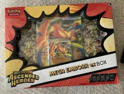 Pokemon TCG Ascended Heroes Mega Emboar Ex Box - Brand New Sealed - Image 1