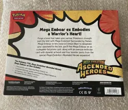 Pokemon TCG Ascended Heroes Mega Emboar Ex Box - Brand New Sealed - Image 5