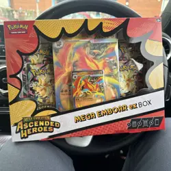 Pokemon TCG Ascended Heroes Mega Emboar EX Box | SEALED Brand New - Image 1