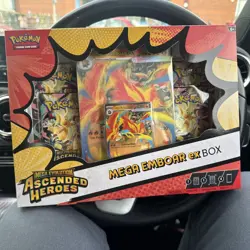 Pokemon TCG Ascended Heroes Mega Emboar EX Box | SEALED Brand New - Image 2