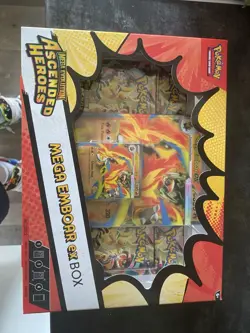 Pokemon TCG Ascended Heroes Mega Emboar Ex Box - Brand New & Sealed ✅ - Image 1