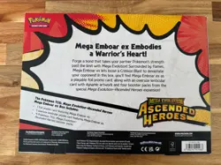 Pokemon TCG Ascended Heroes Mega Emboar Ex Box - Brand New & Sealed ✅ - Image 2