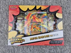 Pokemon TCG Ascended Heroes Mega Emboar Ex Box Brand New & Sealed - Image 1