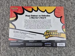 Pokemon TCG Ascended Heroes Mega Emboar Ex Box Brand New & Sealed - Image 2