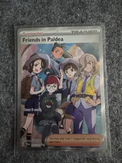 Pokemon TCG Friends in Paldea Ultra Rare Holo Card 137/131 - Image 1