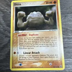 Pokemon Ditto (Geodude) MP Delta Species Set Card 62/113 - Image 1