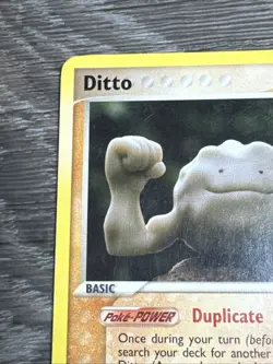 Pokemon Ditto (Geodude) MP Delta Species Set Card 62/113 - Image 2