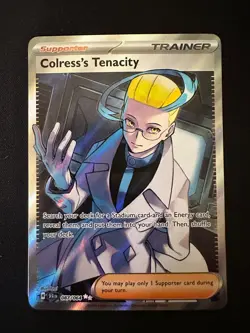 Pokemon TCG Colress's Tenacity Card Shrouded Fable 087/064 - Image 1