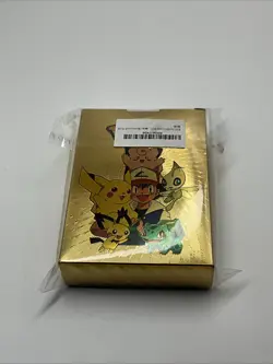 55Pcs Pokemon Card Foil GOLD PACK CARDS TCG GX Vmax GX Card - Image 2