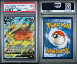 Charizard V SWSH260 Full Art Holo Black Star Promo Card PSA 9 Mint Pokemon TCG - Image 3