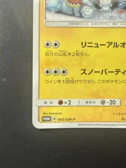 Sapporo's Pikachu 005/SM-P Japanese 2016 Pokemon Center Sapporo Promo Card NM - Image 5