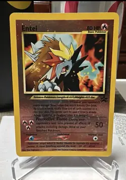 Entei 34/53 Pokemon Wotc Promo Reverse Holo LP - Image 1