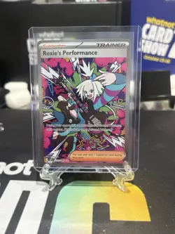 Roxie’s Performance Special Illustration Rare (SIR) Pokemon 121/086 Chaos Rising - Image 1