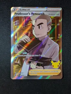 Celebrations #024/025 Professor's Research (Full Art) - Image 1