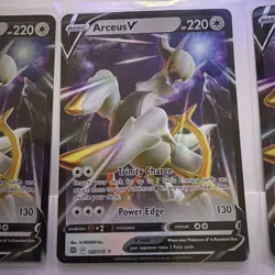 Arceus V And Vstar Lot 8 Cards - Image 3