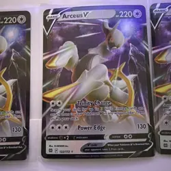 Arceus V And Vstar Lot 8 Cards - Image 4