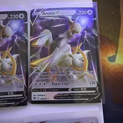 Arceus V And Vstar Lot 8 Cards - Image 5