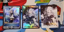 GamerSupps VCard Divine Chaos 1st Edition Aquwa Box topper 8 + 10 Holo - Image 1