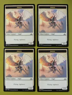 Angel Token x4 Guilds of Ravnica 4x Magic the Gathering MTG - Image 1