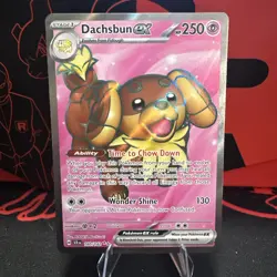 Dachsbun ex 160/142 Sv07: Stellar Crown Holo - Image 1