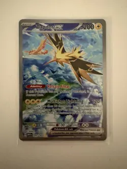 Zapdos ex 202/165 SIR - 151 NM - Image 5