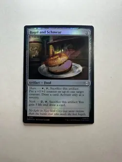 Bagel and Schmear NM Marvel's Spider-Man Foil Magic The Gathering Mtg Near Mint - Image 1