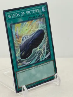 YU-GI-OH X Nike Promo Card Winds Of Victory Air Max Muscle 95 Spell Card - Image 2