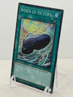 YU-GI-OH X Nike Promo Card Winds Of Victory Air Max Muscle 95 Spell Card - Image 3