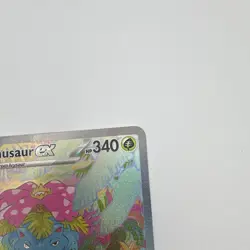 Pokemon SV Scarlet & Violet 151 Venusaur ex 198/165 SAR Full Art Holo - Image 4