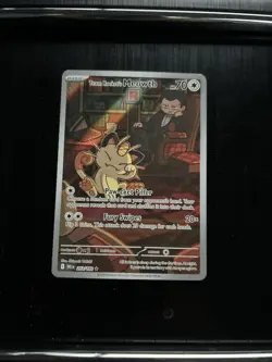 Pokemon TCG Team Rockets Meowth & Giovanni Cosmos Holo Promos NM Condition - Image 1